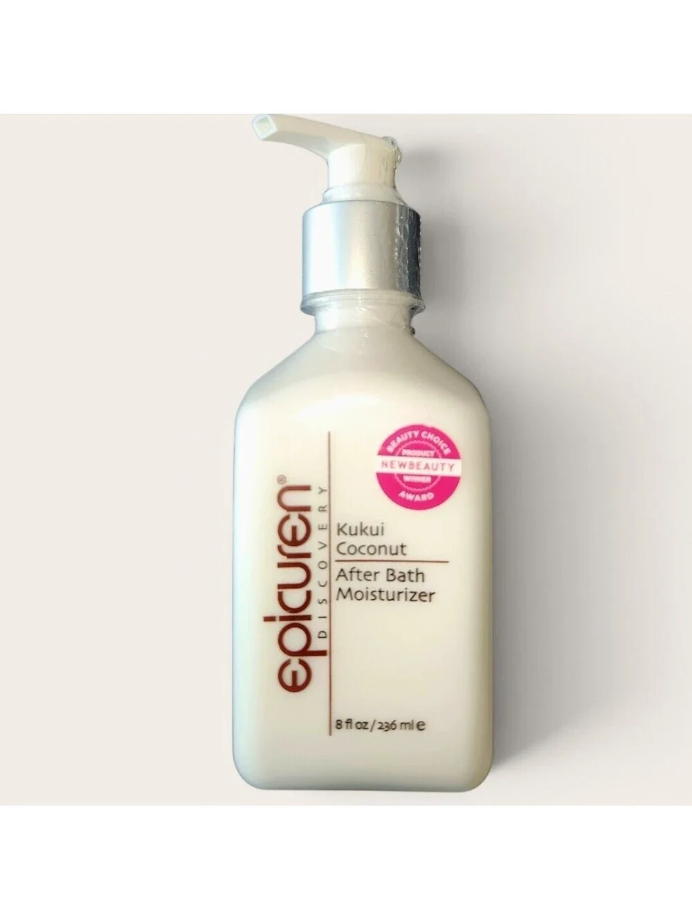Epicuren After Bath Moisturizer - Kukui Coconut 250ml/8oz New